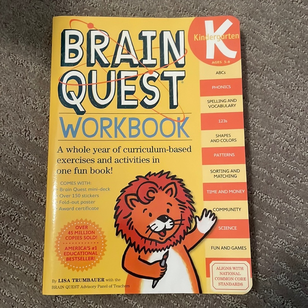 Brain Quest Kinder Book